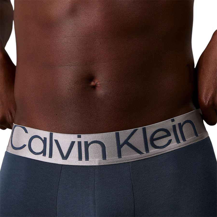 Boxer aderenti in confezione da 3 - Steel Cotton Calvin Klein | NB3130APZD